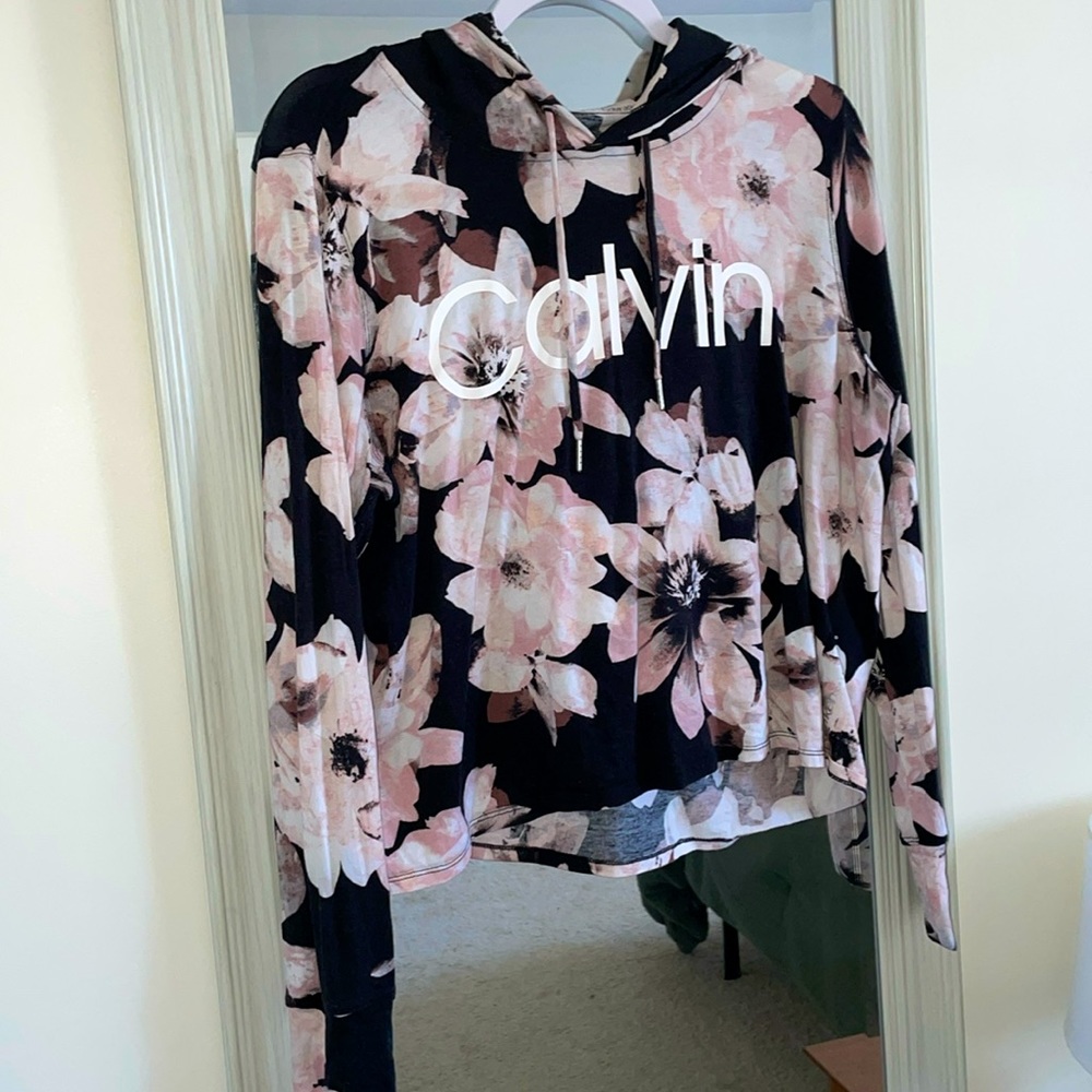 Calvin Klein Floral Hoodie